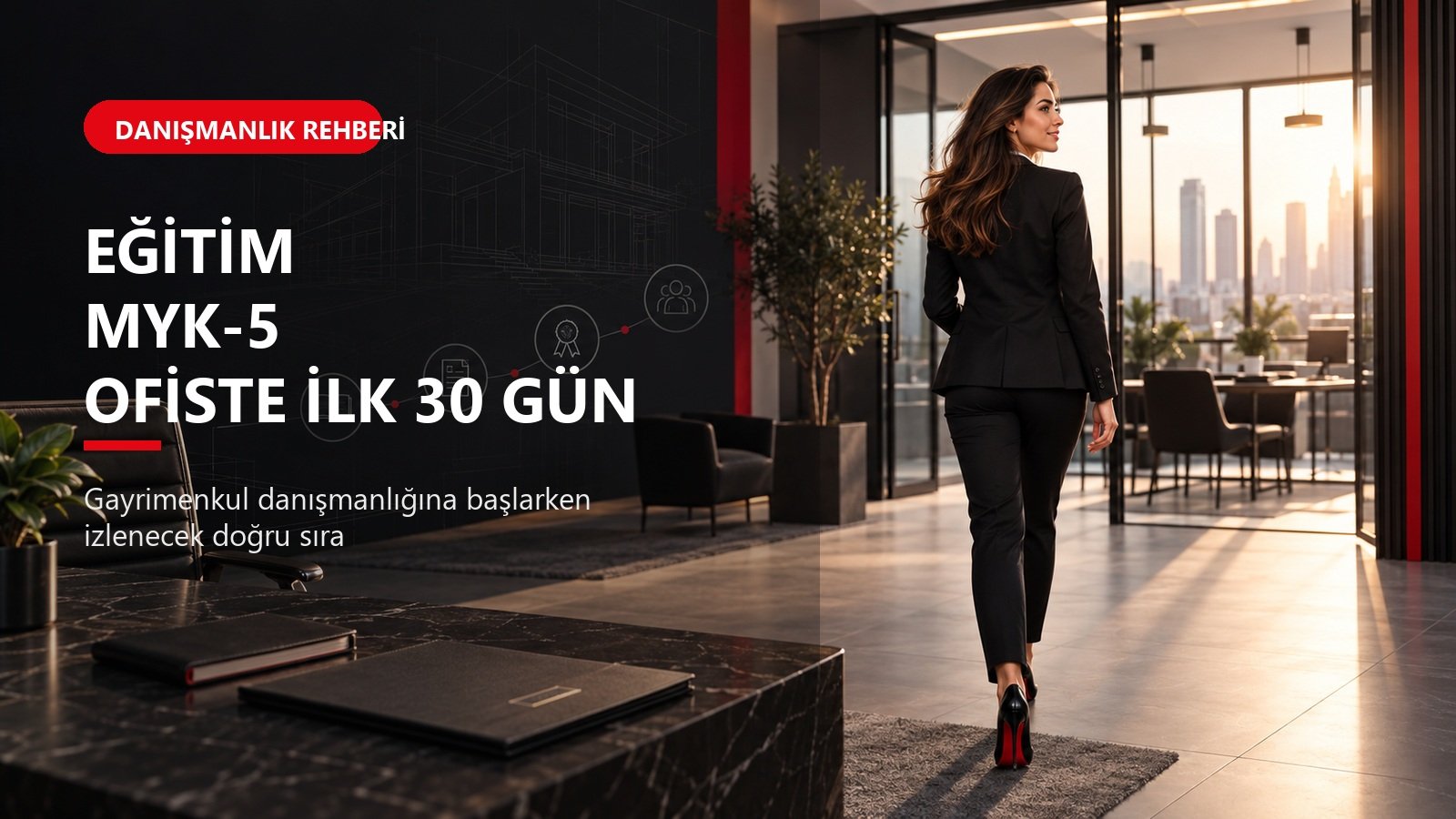 Gayrimenkul Danışmanlığına Başlangıç: Eğitim ve MYK-5 Rehberi myk5 danismanlik rehberi kapak
